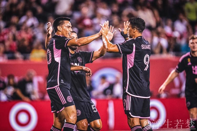 美职联：迈阿密4-1休斯顿，梅西缺阵苏亚雷斯独揽1球3助攻，特拉斯科梅开二度